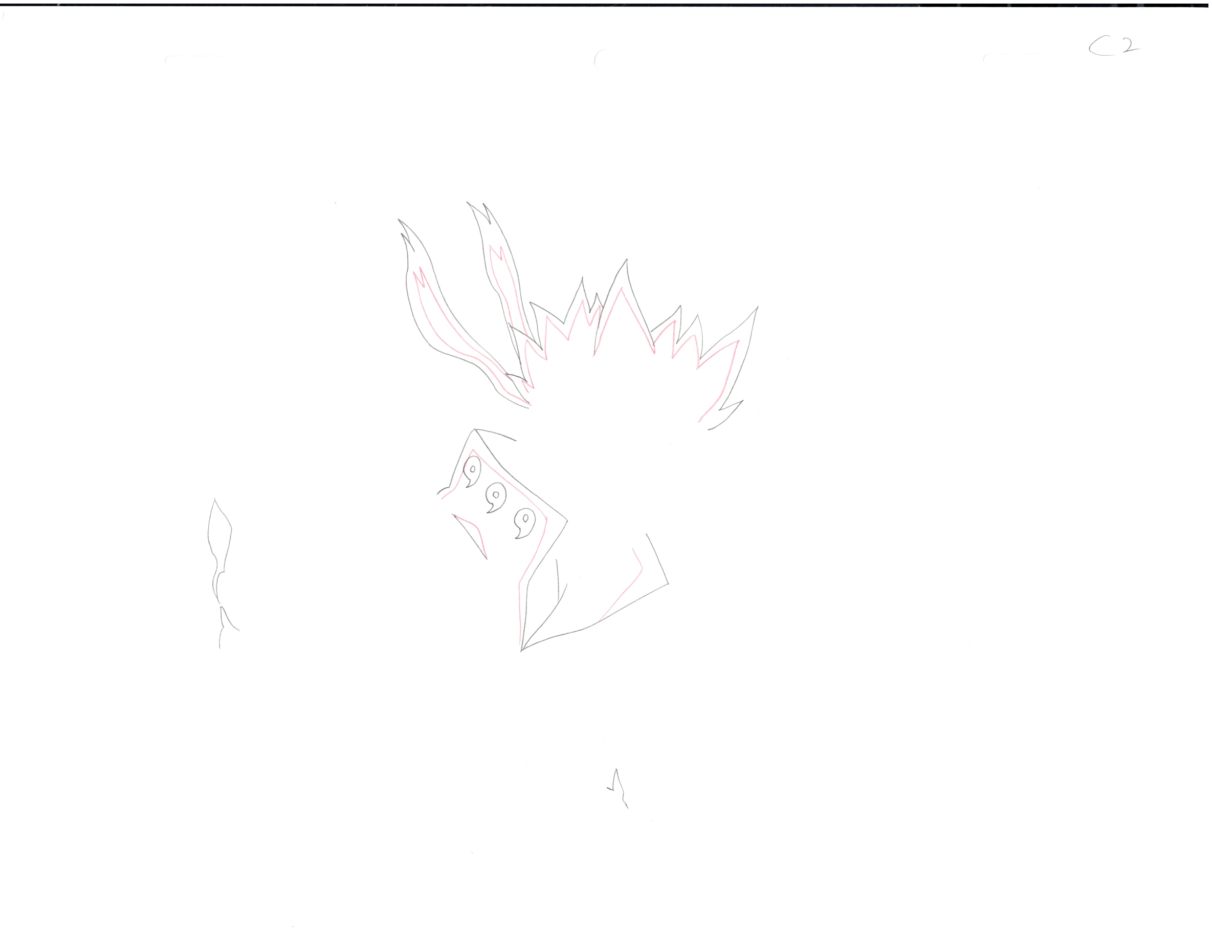 Naruto Original Sketch (Naruto Uzumaki) 15 pages Set