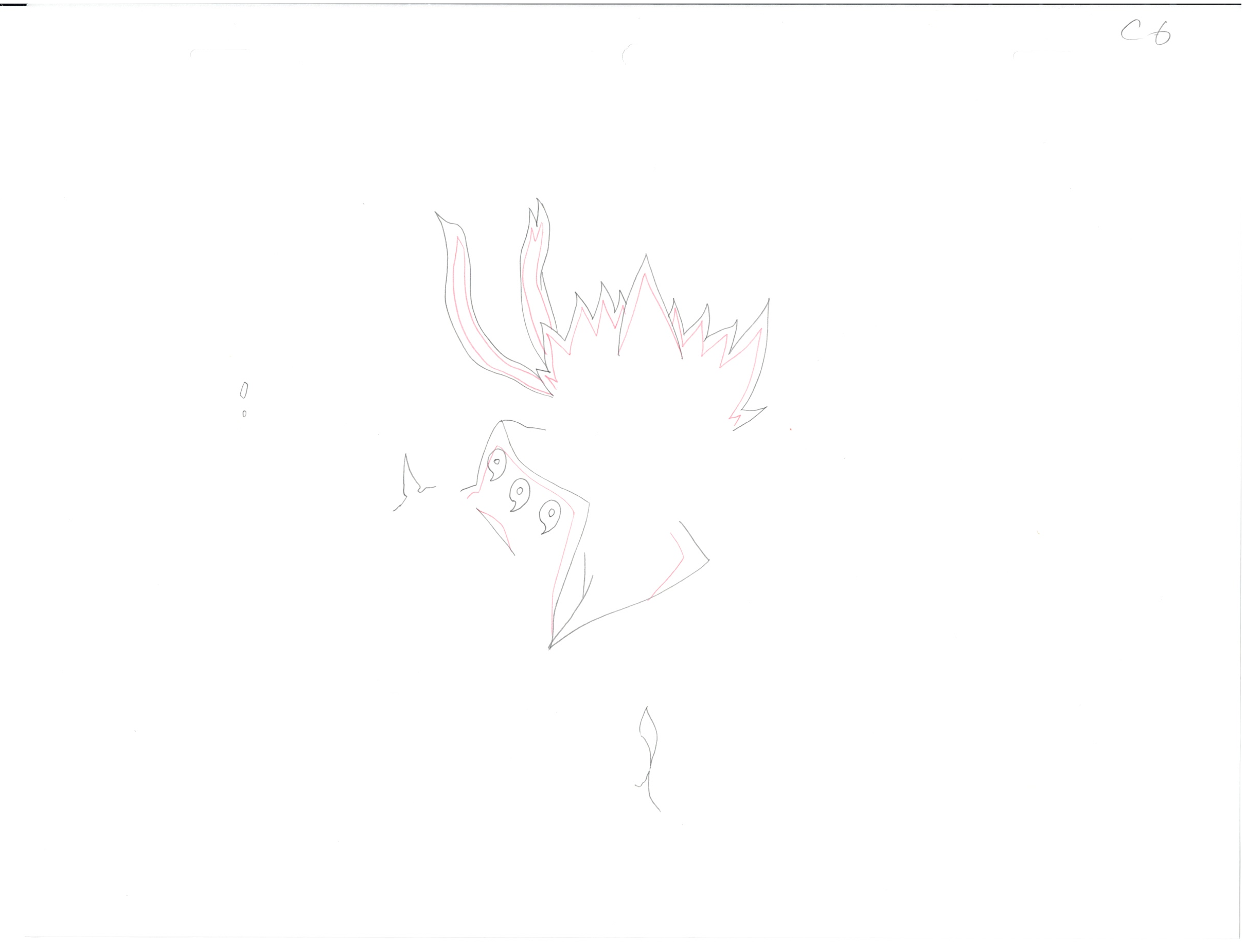 Naruto Original Sketch (Naruto Uzumaki) 15 pages Set