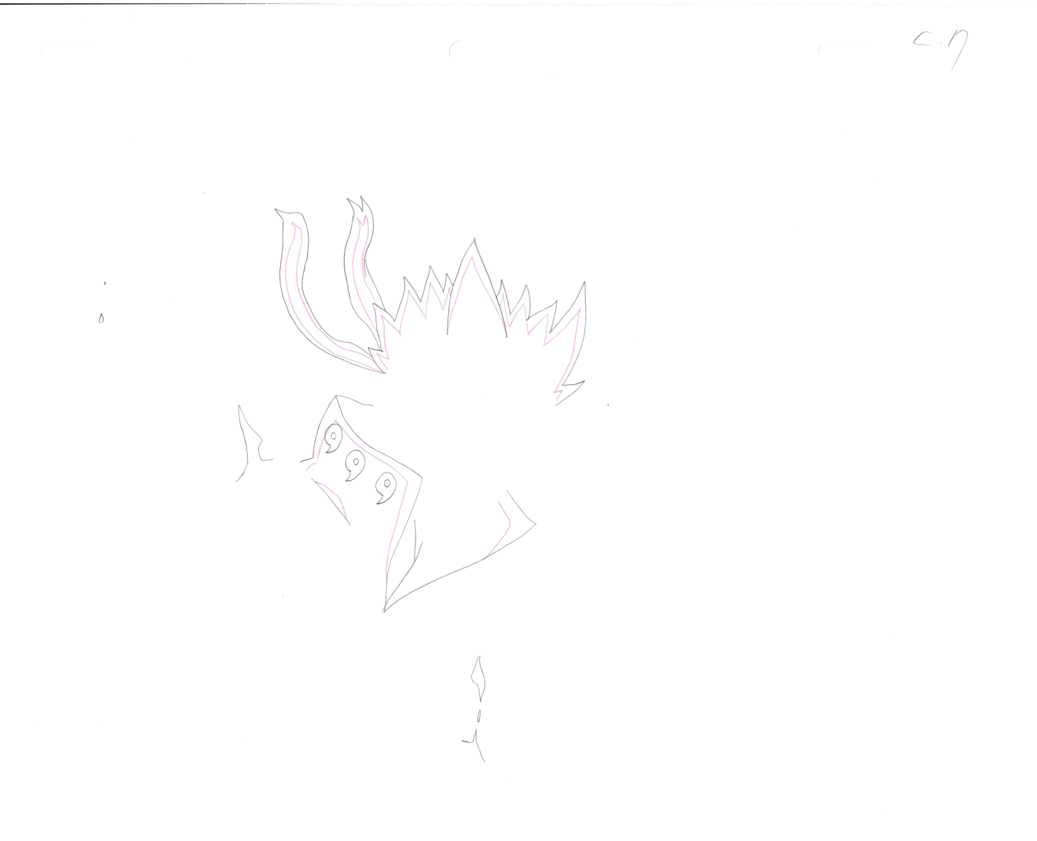 Naruto Original Sketch (Naruto Uzumaki) 15 pages Set