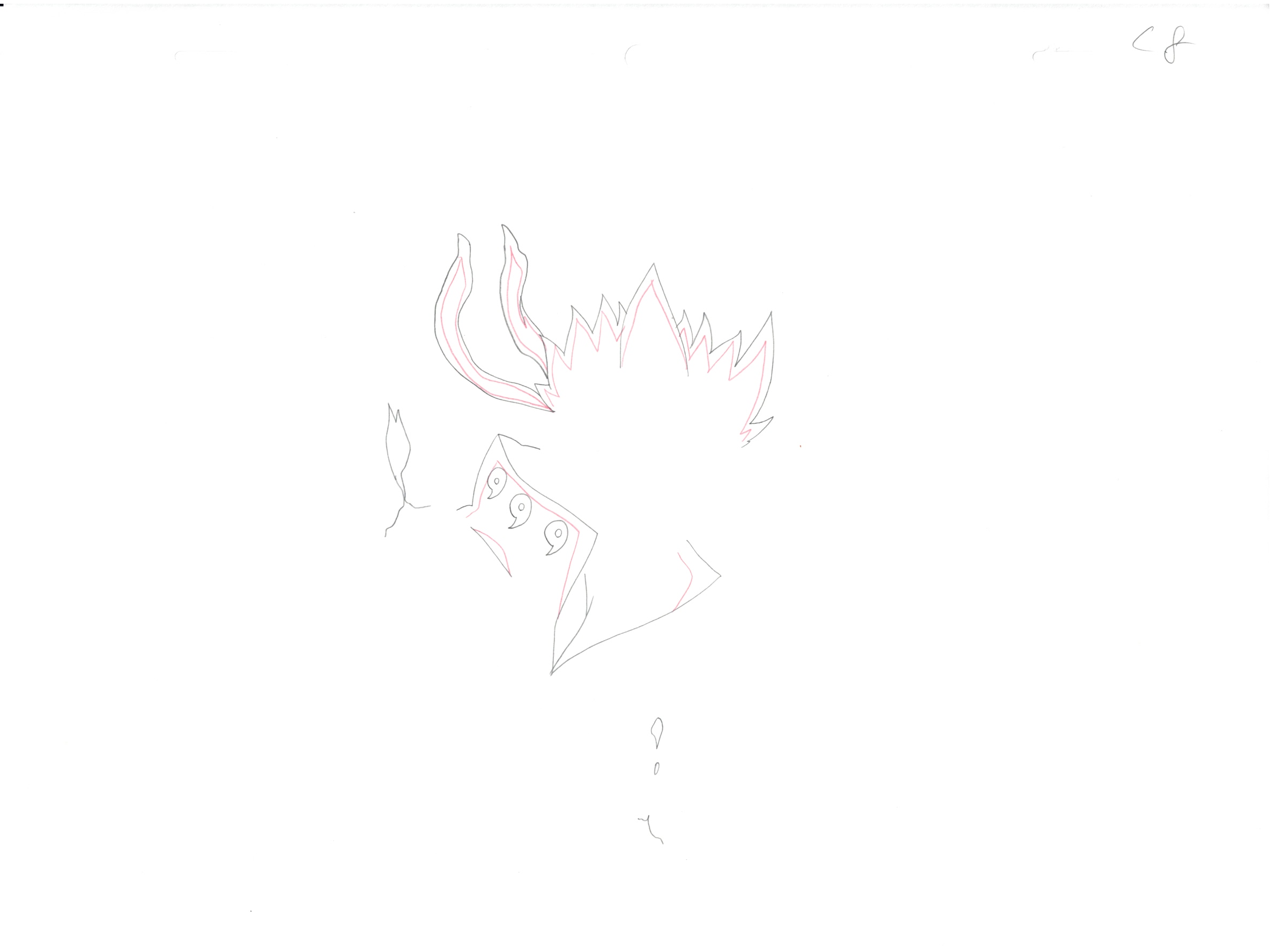 Naruto Original Sketch (Naruto Uzumaki) 15 pages Set