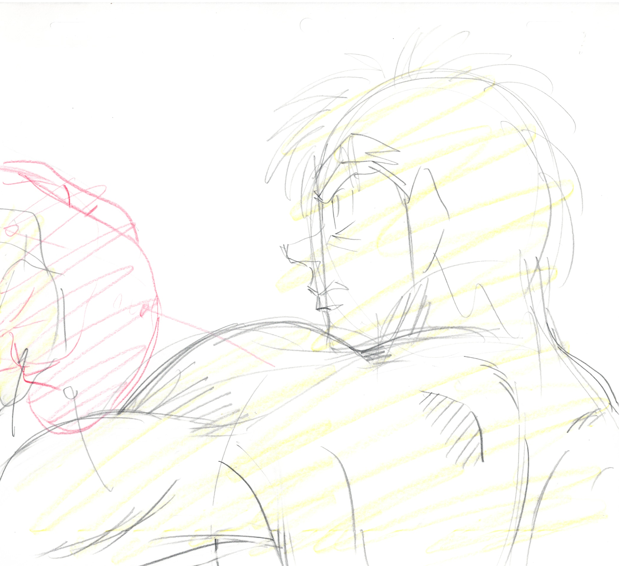 Hajime no Ippo Original Drawing (Ippo Makunouchi) 5 pages Set