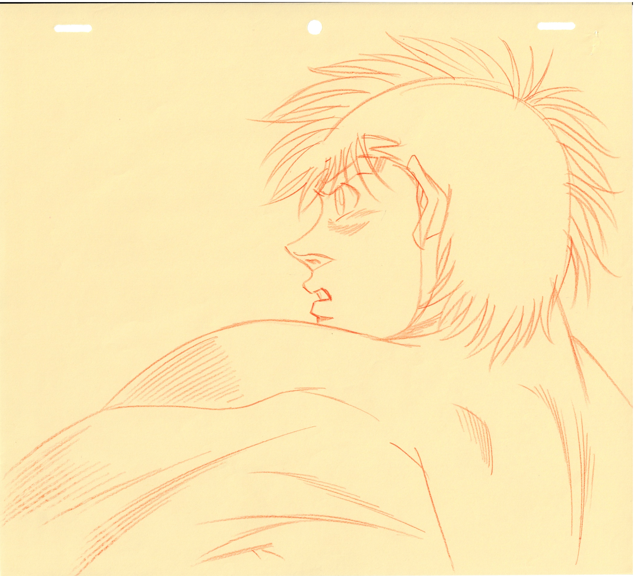 Hajime no Ippo Original Drawing (Ippo Makunouchi) 5 pages Set