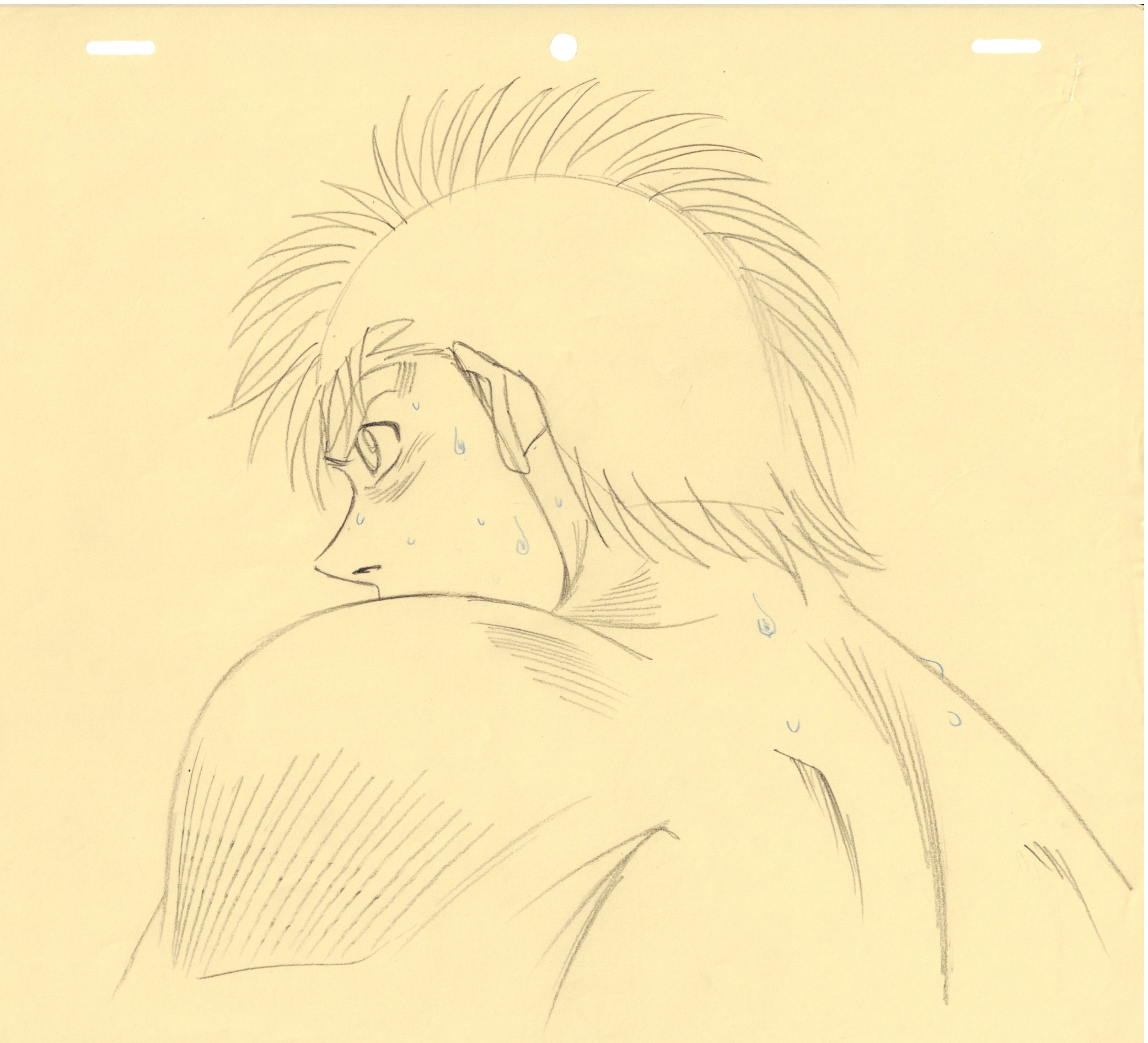 Hajime no Ippo Original Drawing (Ippo Makunouchi) 3 pages Set