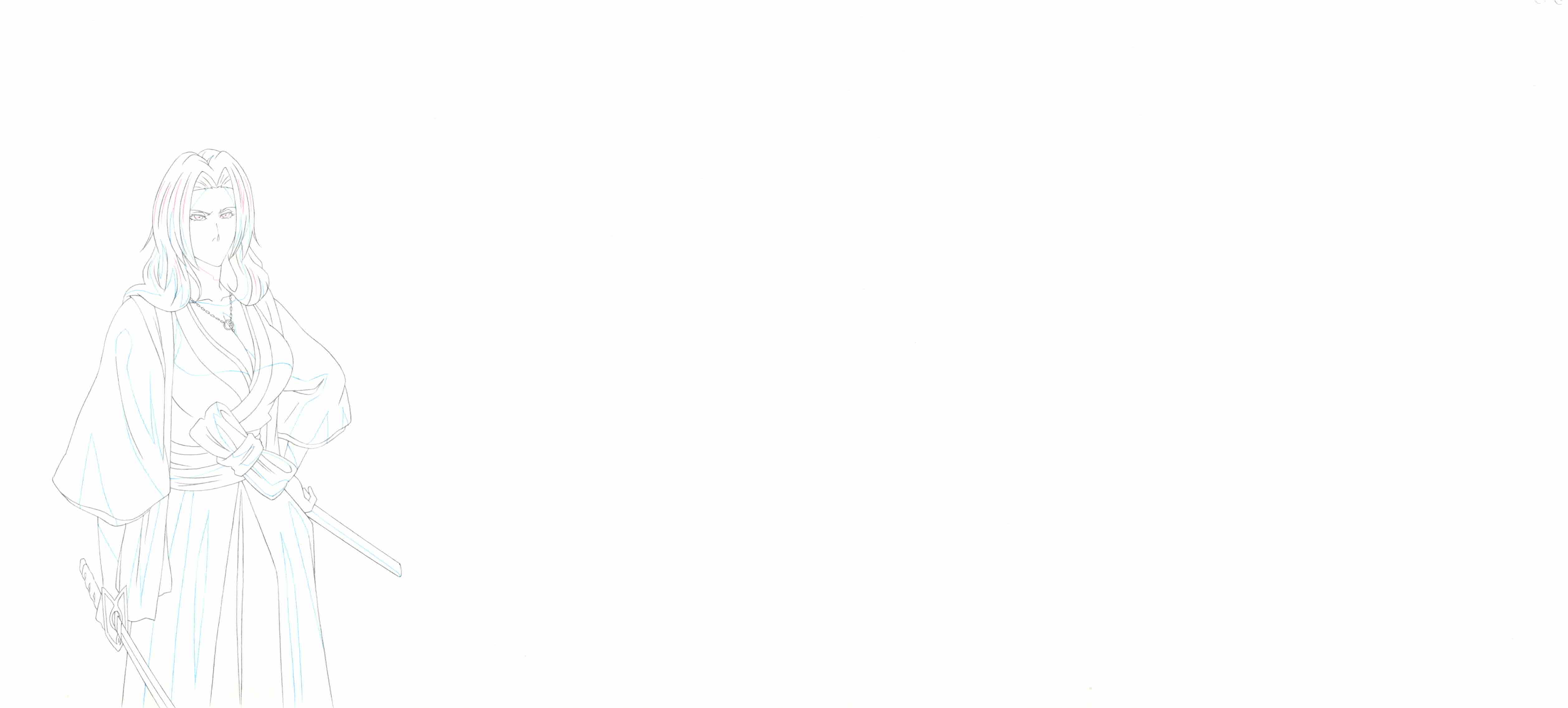 Bleach Original Drawing 5 page set (Rangiku Matsumoto)