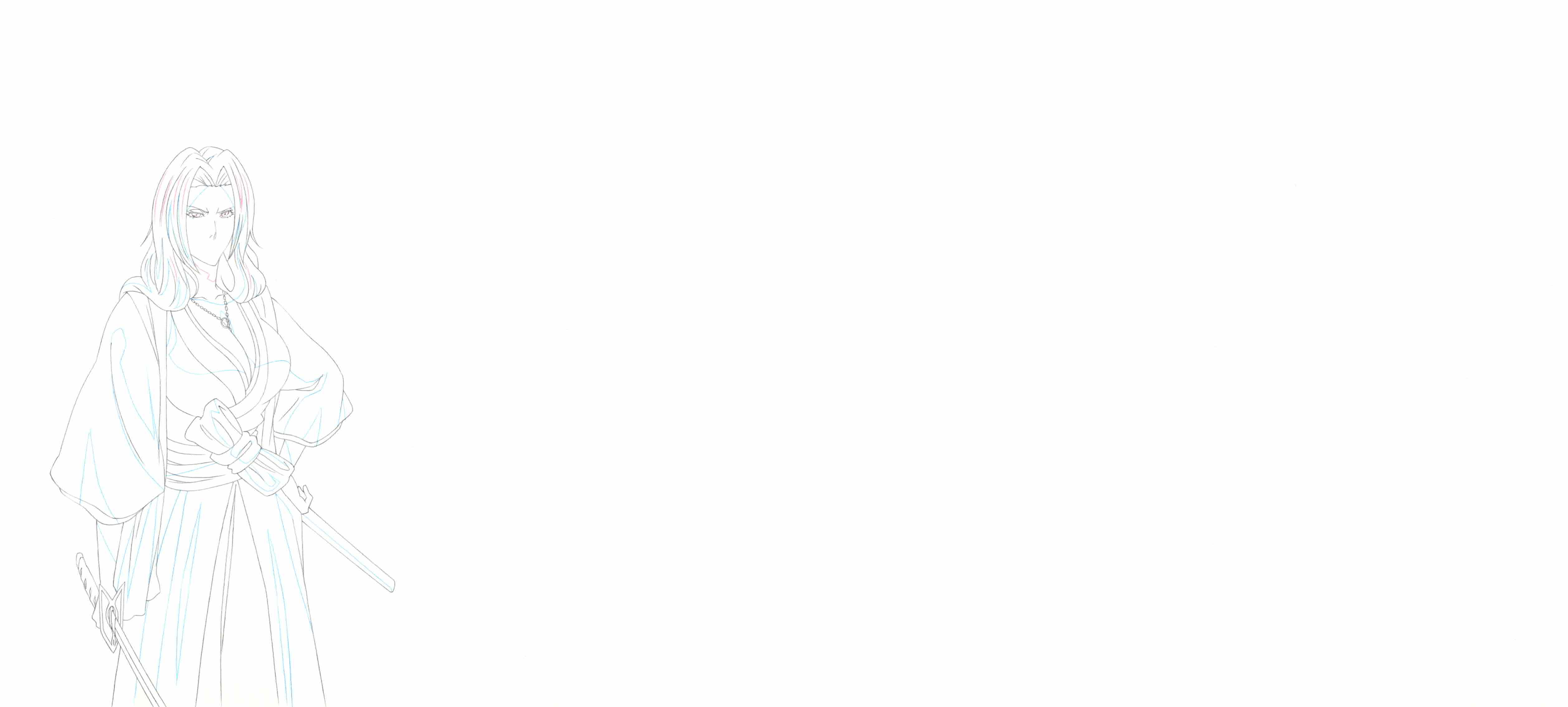 Bleach Original Drawing 5 page set (Rangiku Matsumoto)