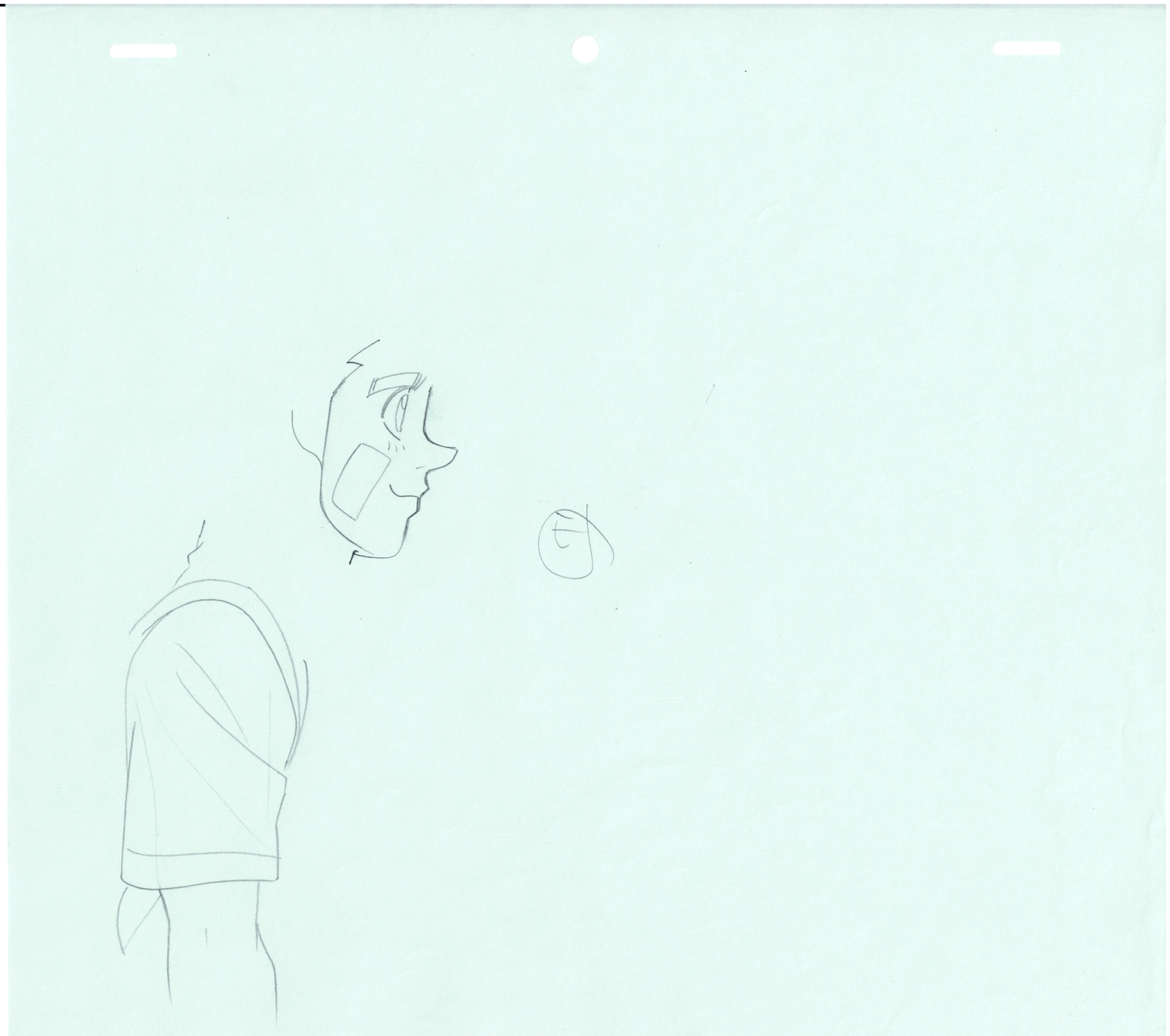 Hajime no Ippo Original Drawing (Ippo Makunouchi, Haruhiko Yagi) 2 pages Set