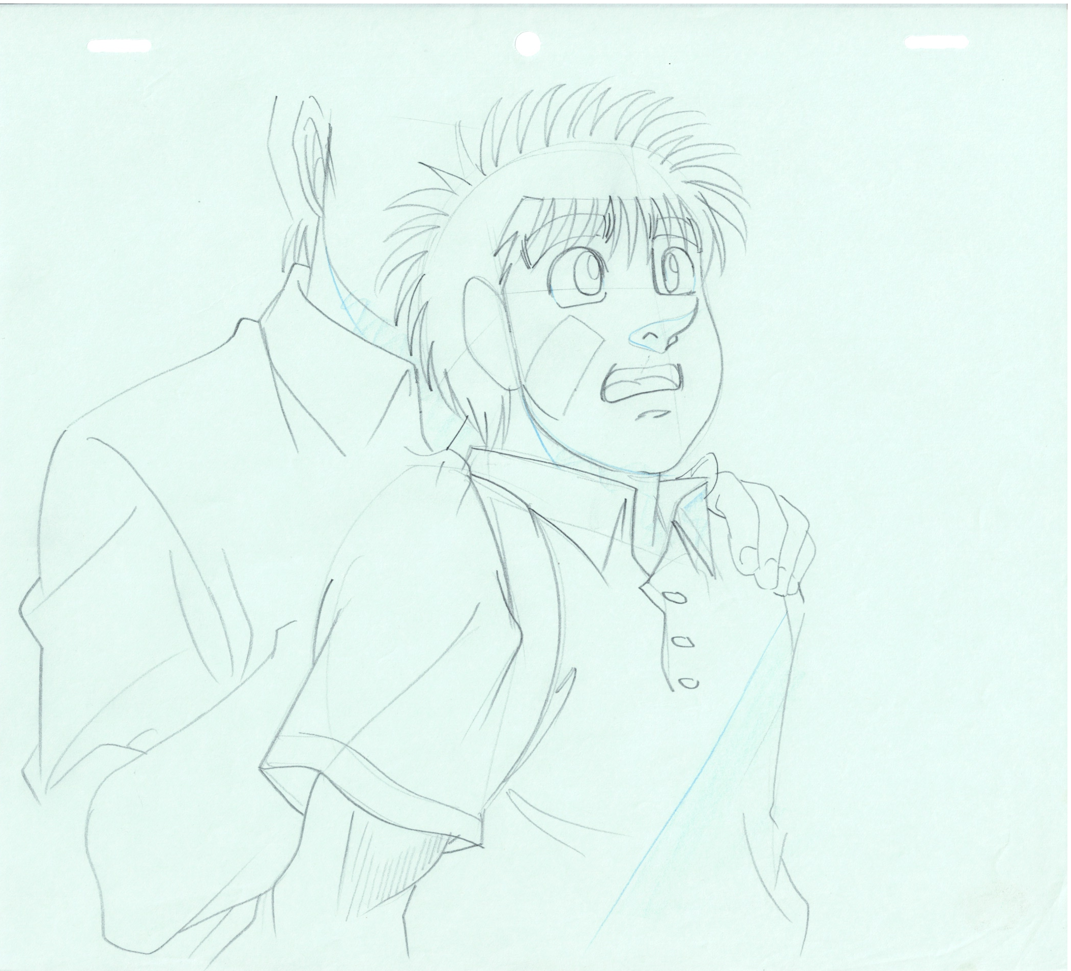 Hajime no Ippo Original Drawing (Ippo Makunouchi, Tatsuya Kimura) 6 pages Set