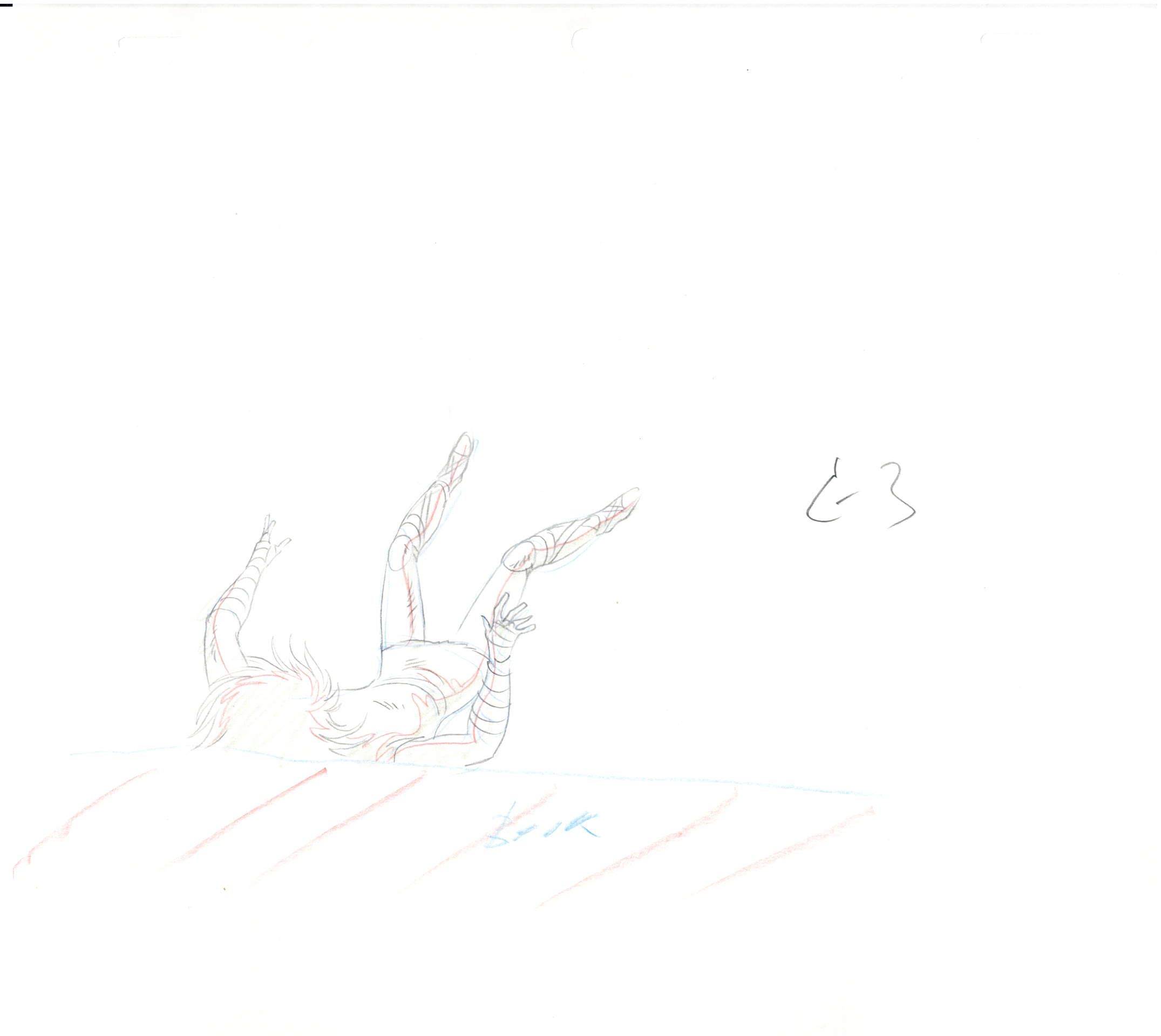 Saint Seiya Original Sketch (Kanon) 6 pages Set