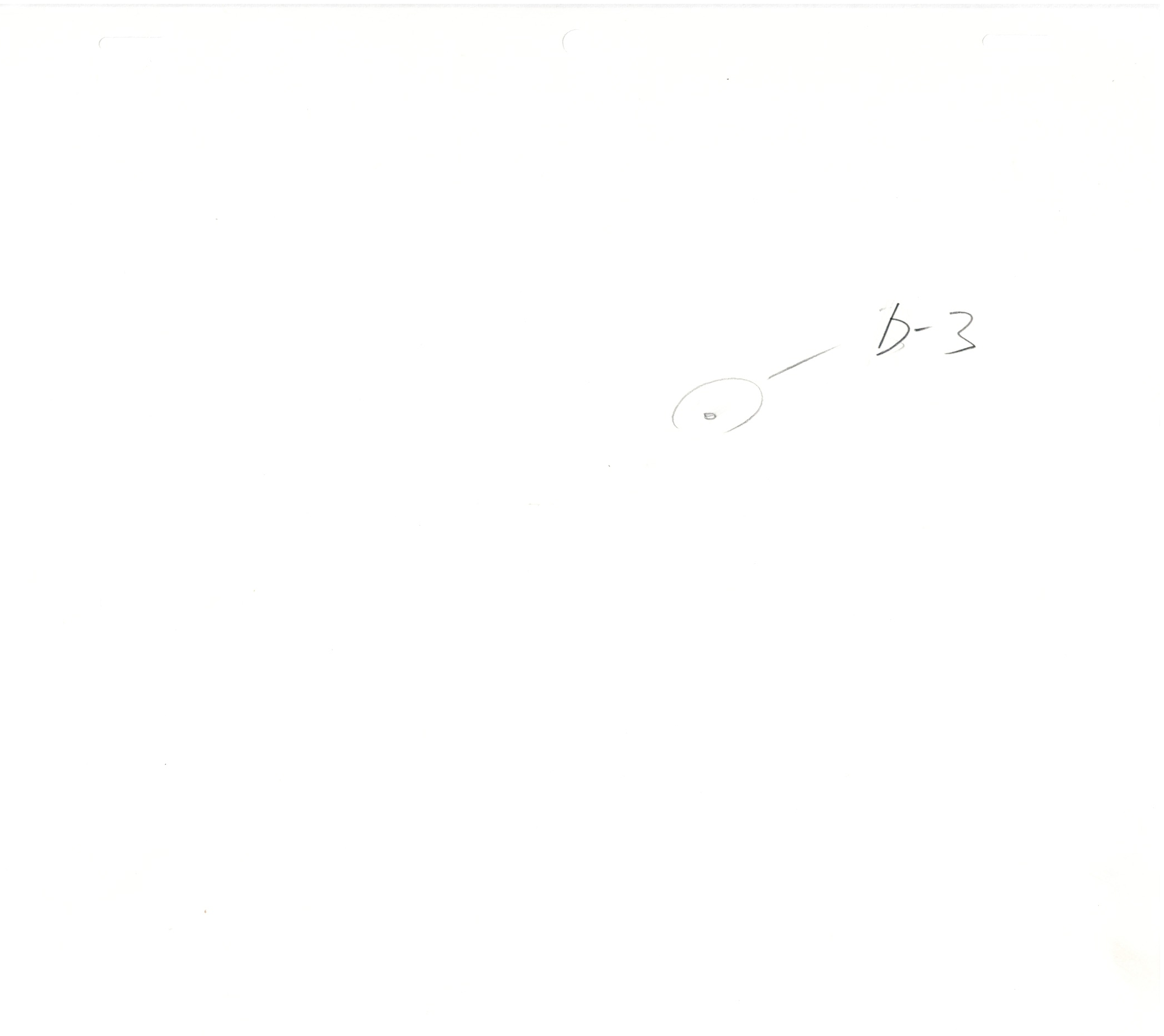 Saint Seiya Original Sketch (Saga) 3 pages Set