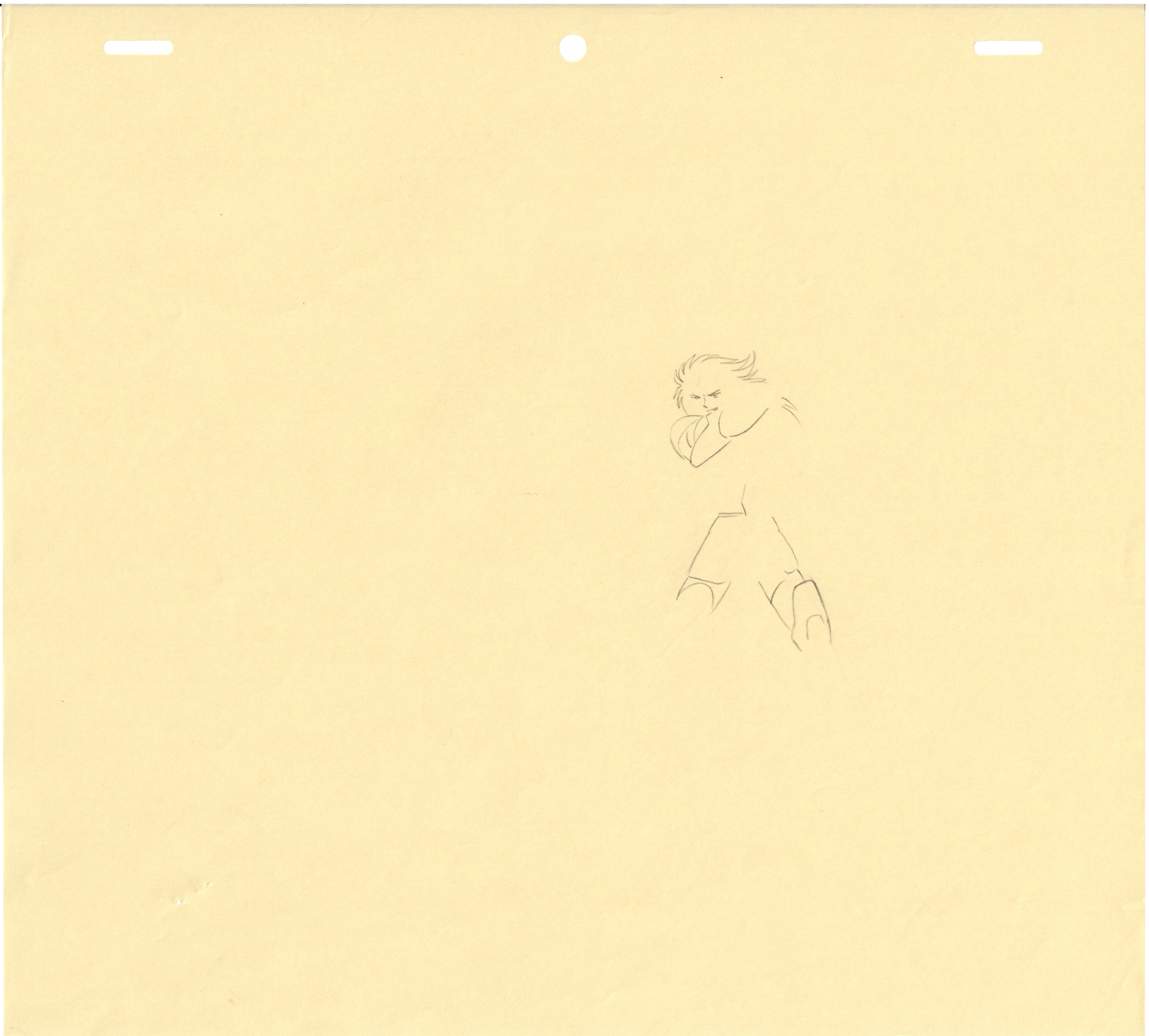 Saint Seiya Original Sketch (Saga) 3 pages Set