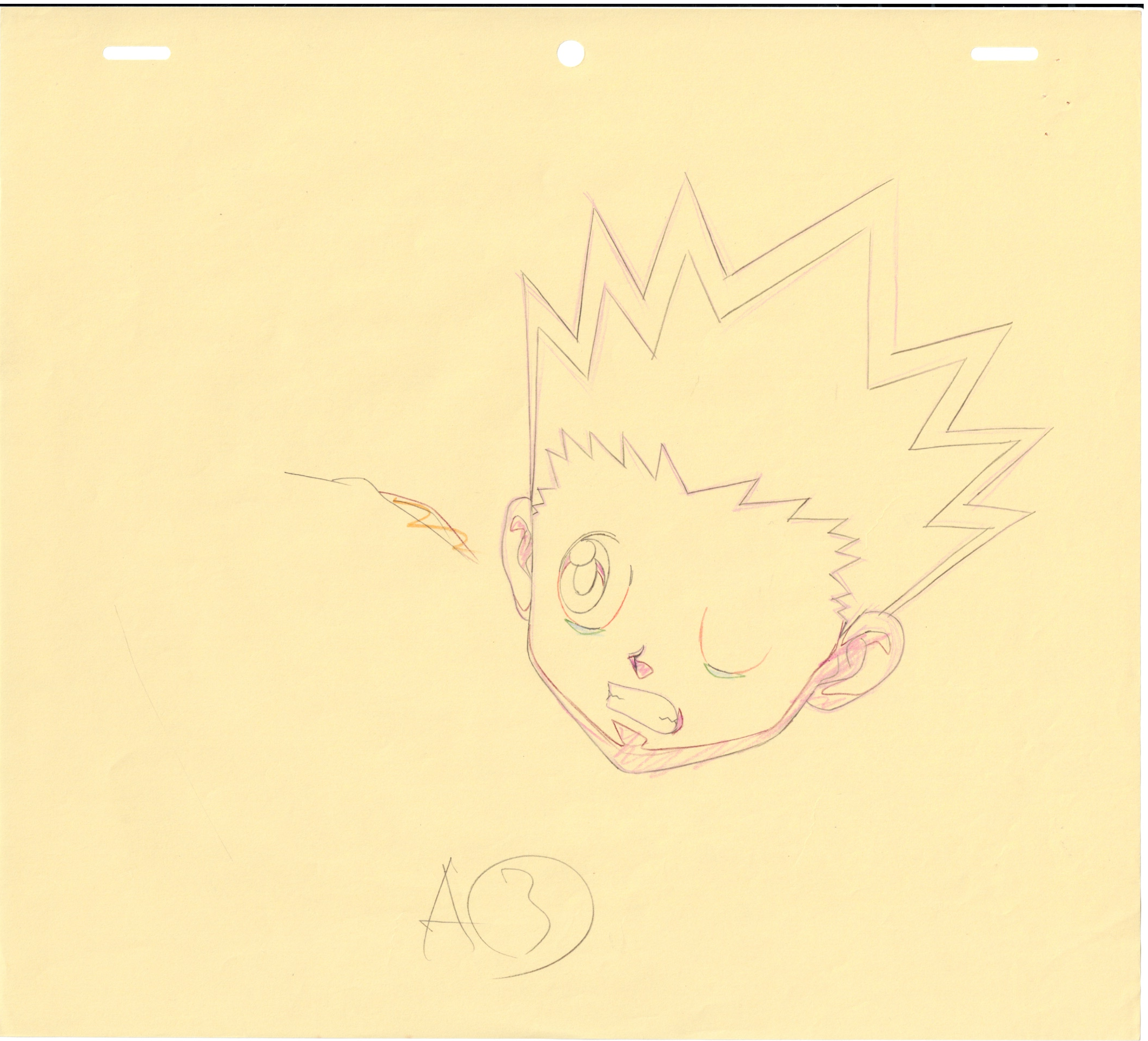 Hunter x Hunter Original Drawing 8 pages Set (Gon)