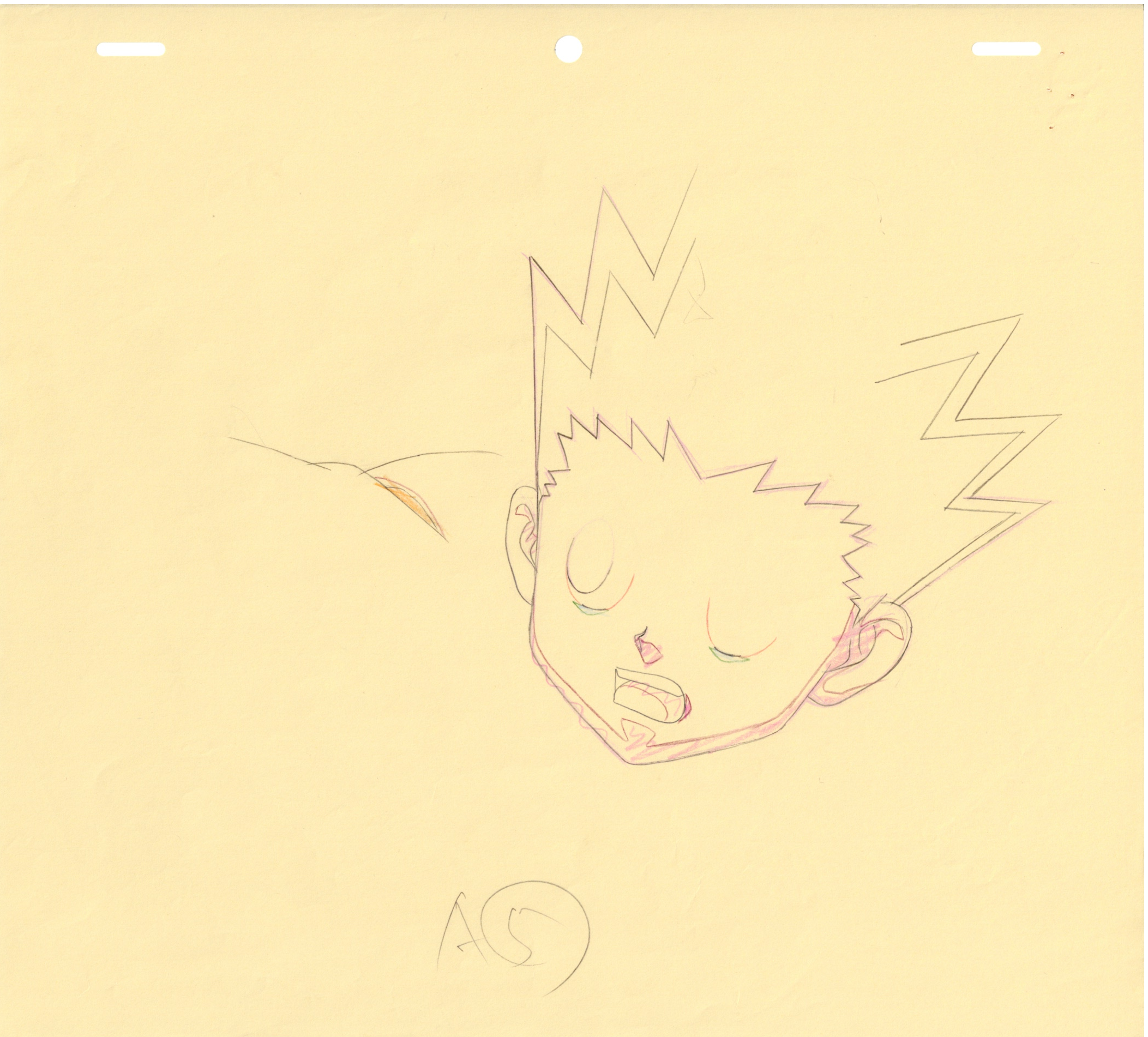 Hunter x Hunter Original Drawing 8 pages Set (Gon)