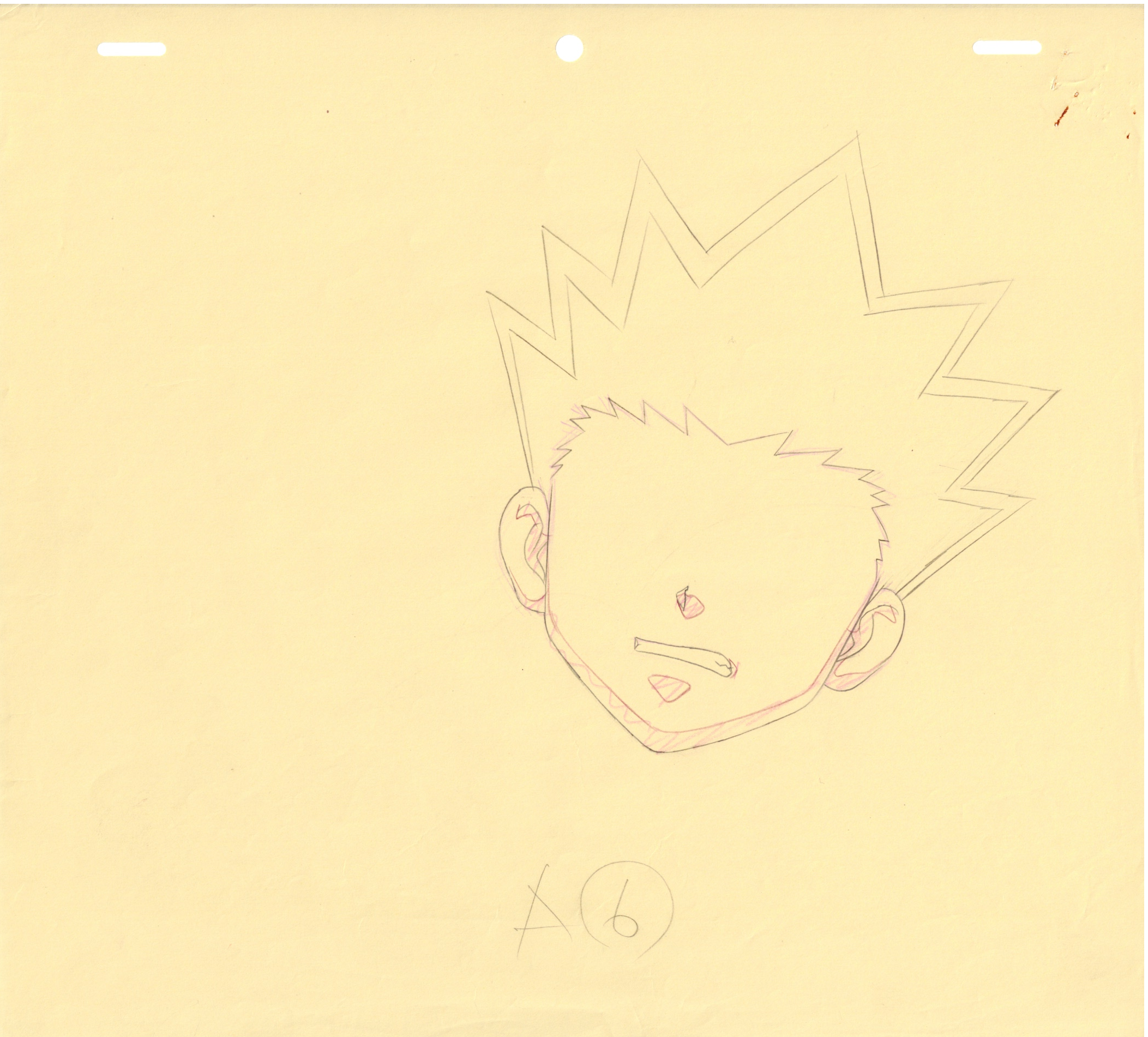 Hunter x Hunter Original Drawing 8 pages Set (Gon)