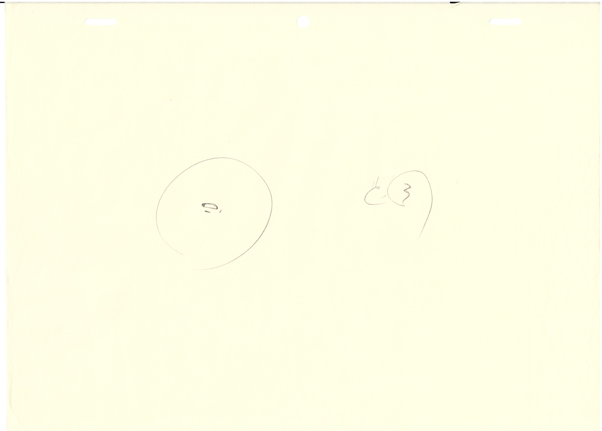 Lupin III Original Sketch (Daisuke Jigen) 12 pages Set