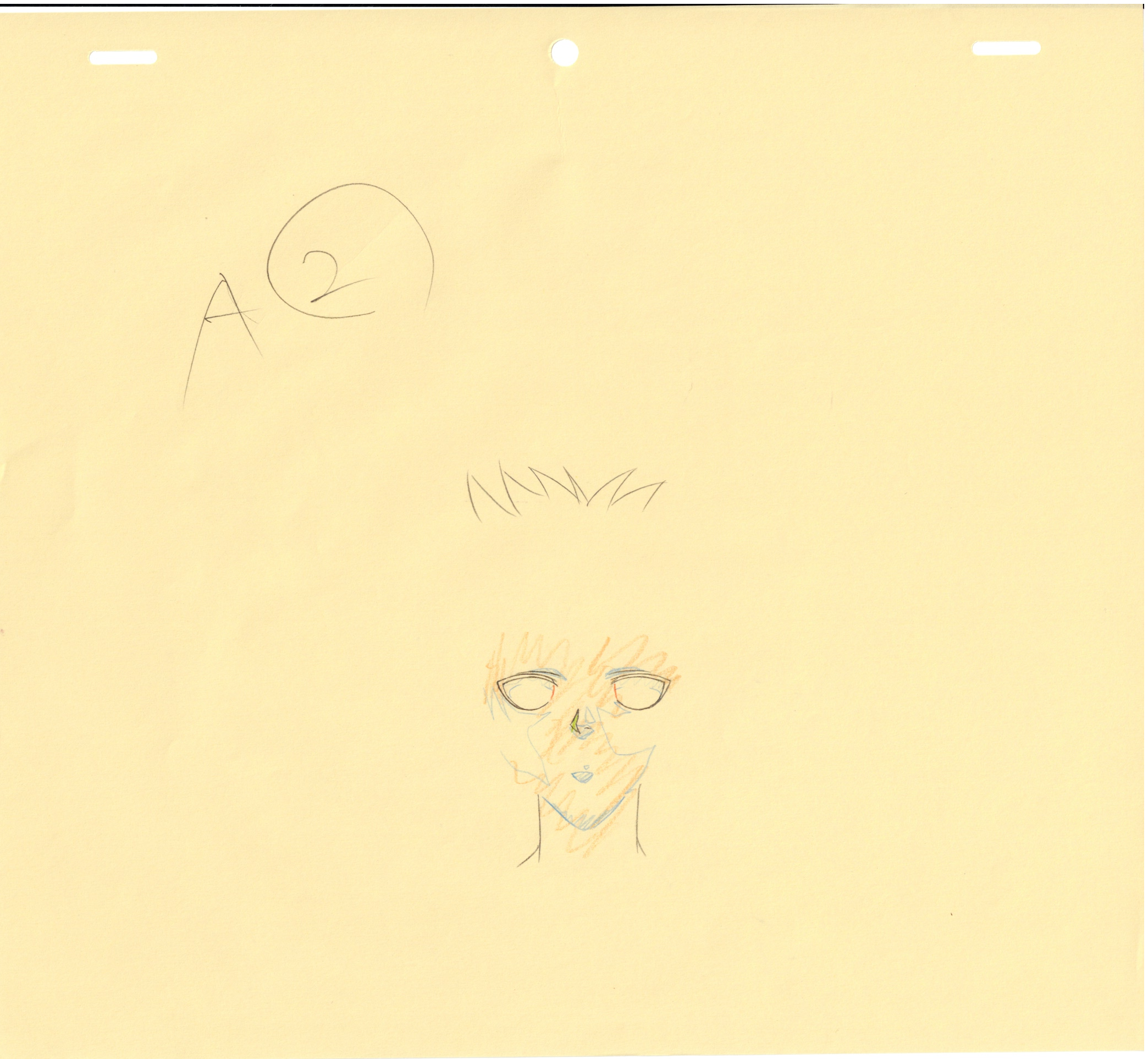 Hunter x Hunter Original Drawing 2 pages Set (Killua)