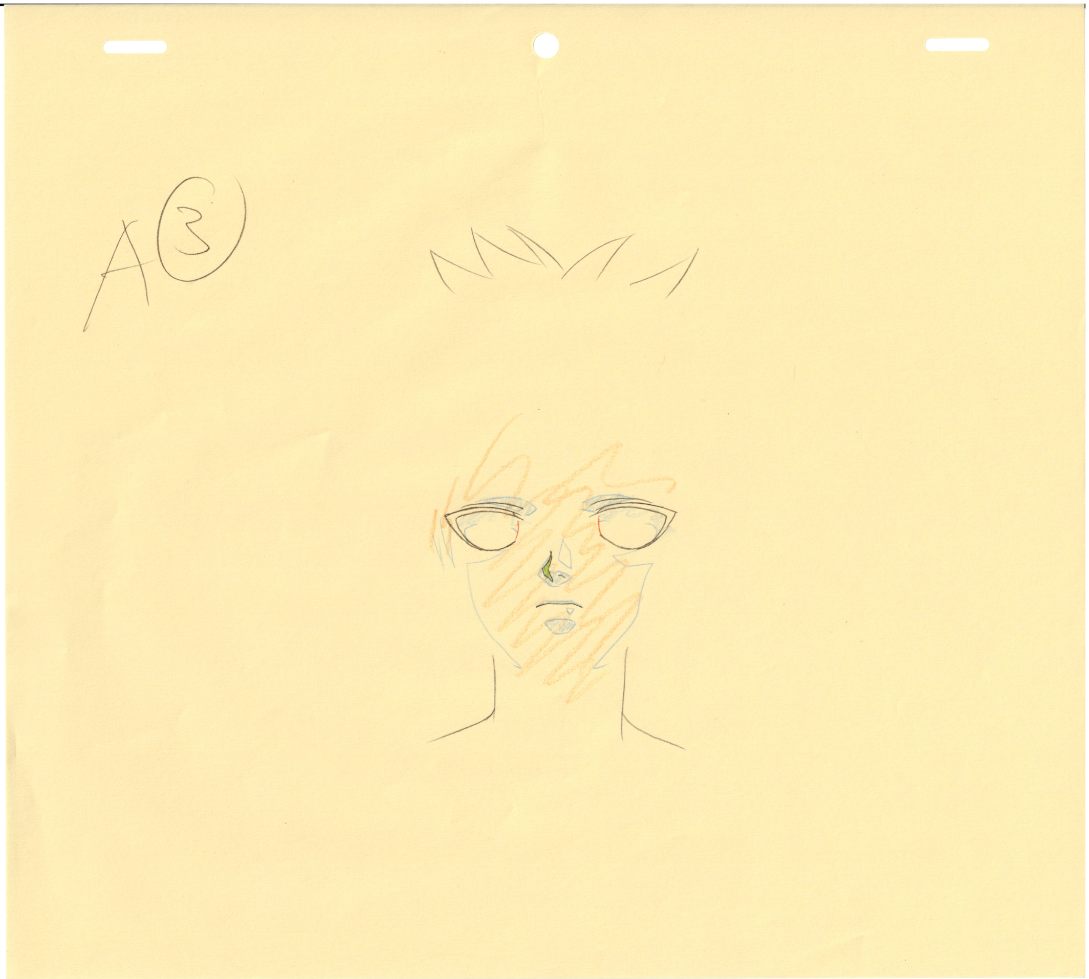 Hunter x Hunter Original Drawing 2 pages Set (Killua)