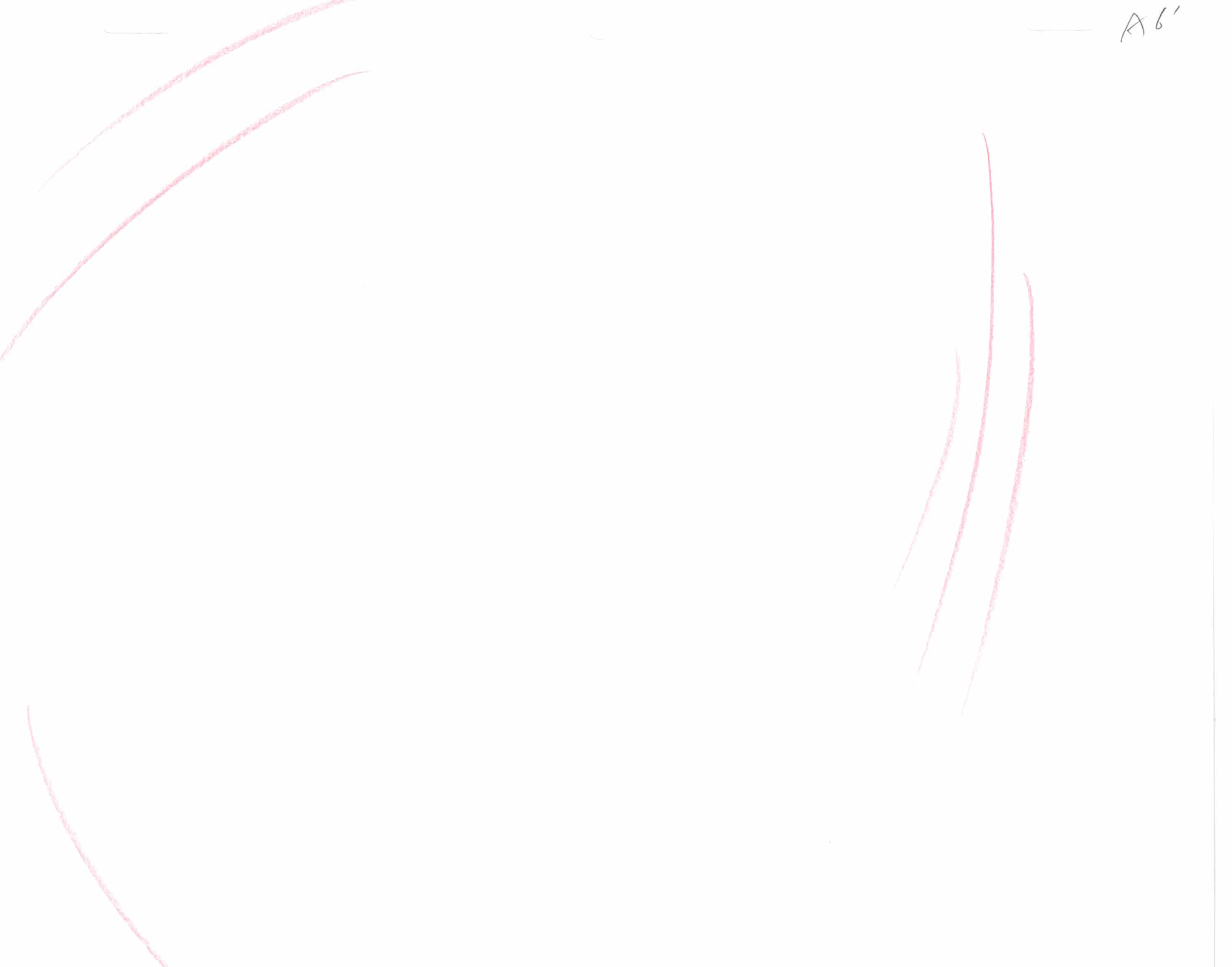 Naruto Original Sketch (Tenten) 4-page Set