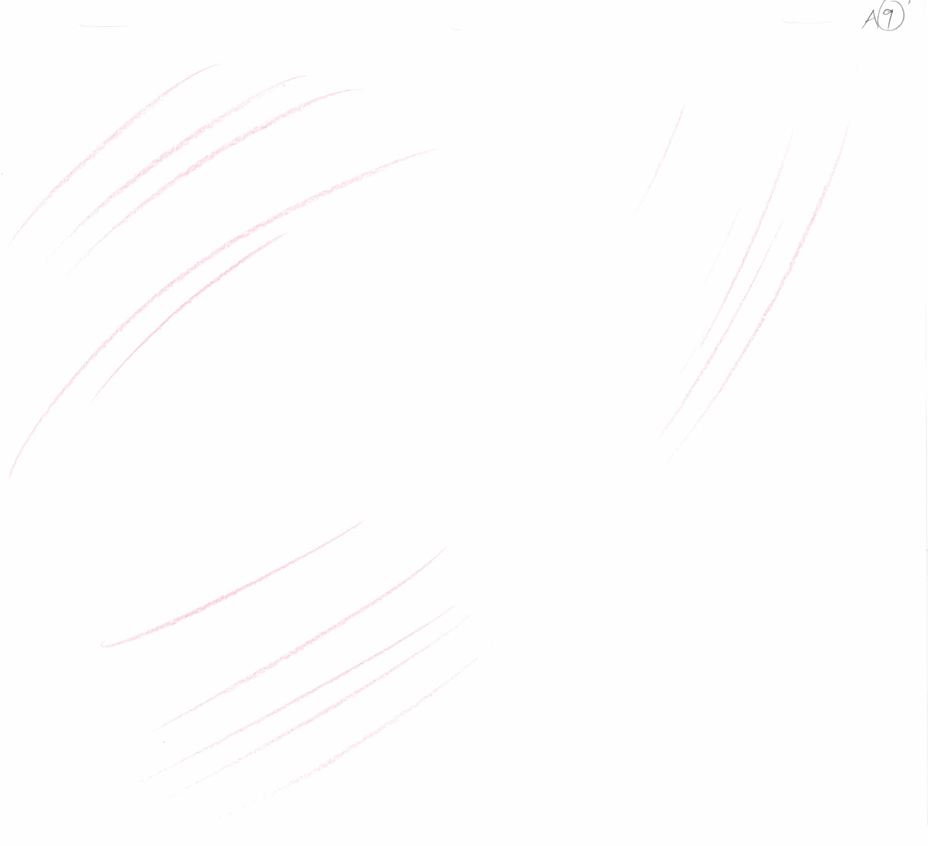 Naruto Original Sketch (Tenten) 4-page Set