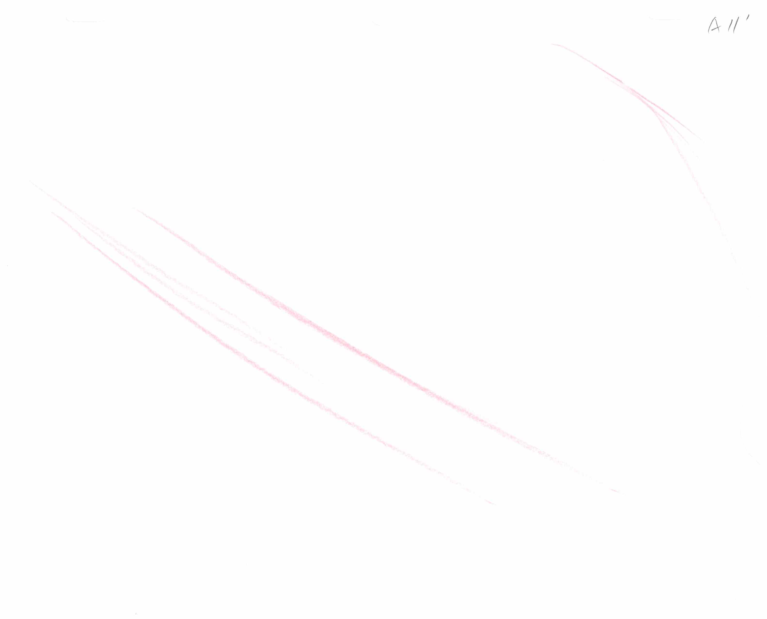 Naruto Original Sketch (Tenten) 4-page Set