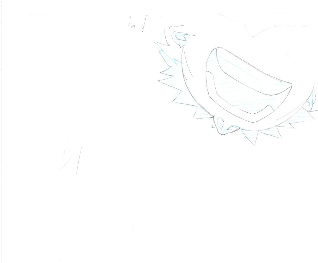 Naruto Shippuden Original Sketch (Naruto Uzumaki) 3-page Set