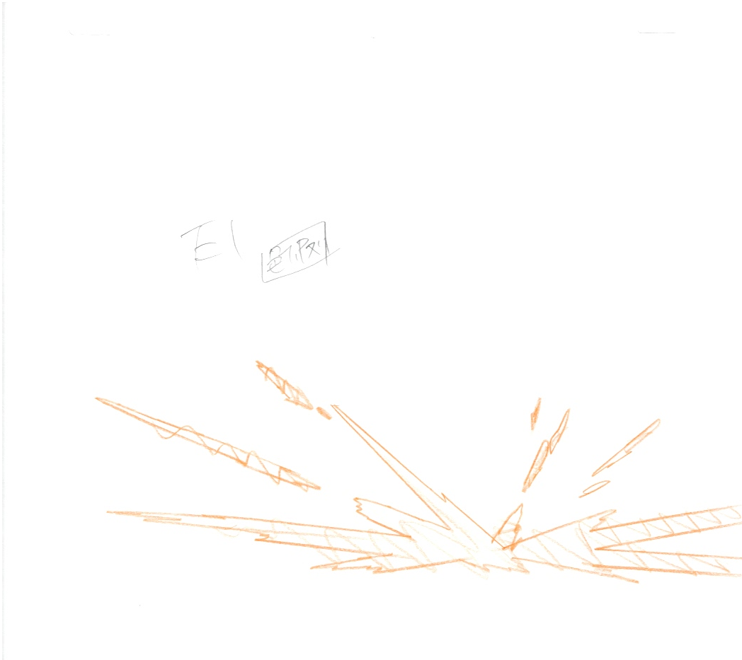 Naruto Shippuden Original Sketch (Naruto Uzumaki) 2-page Set