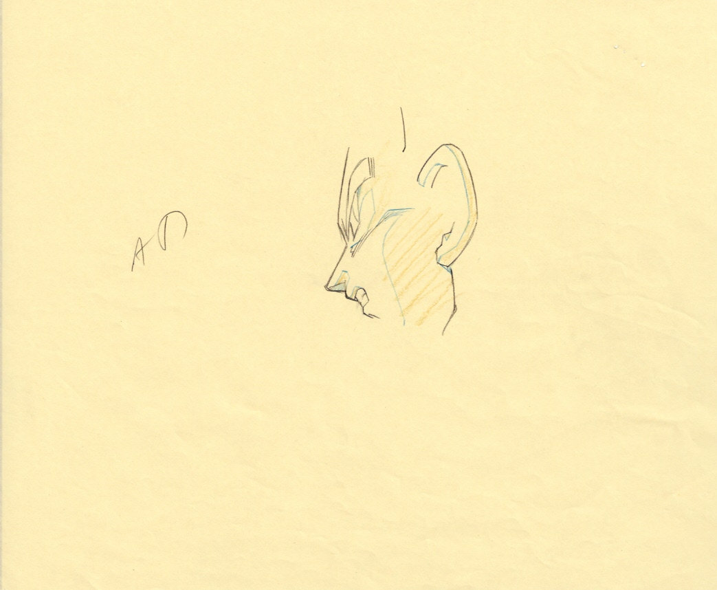 Dragonball Z Movie Original Drawing (Vegeta) 4 Page Set