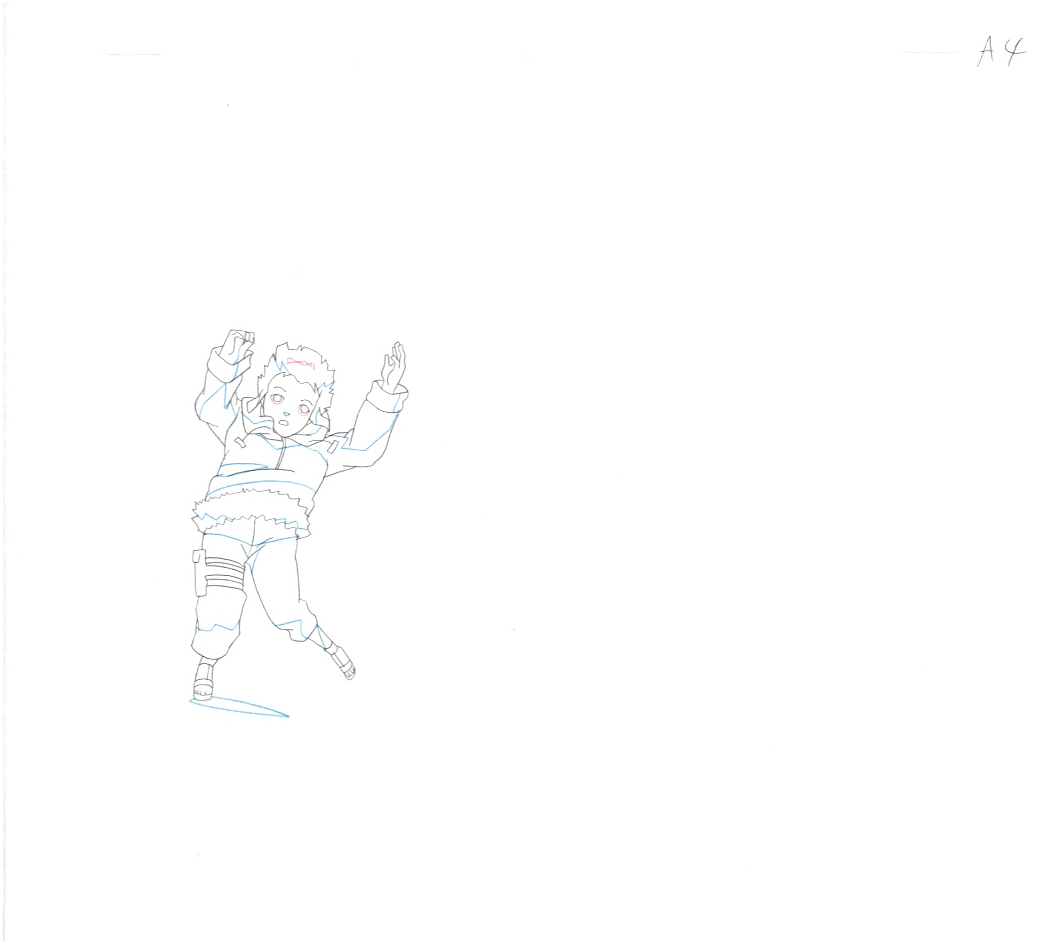 Naruto Original Sketch (Hinata) 10 page Set