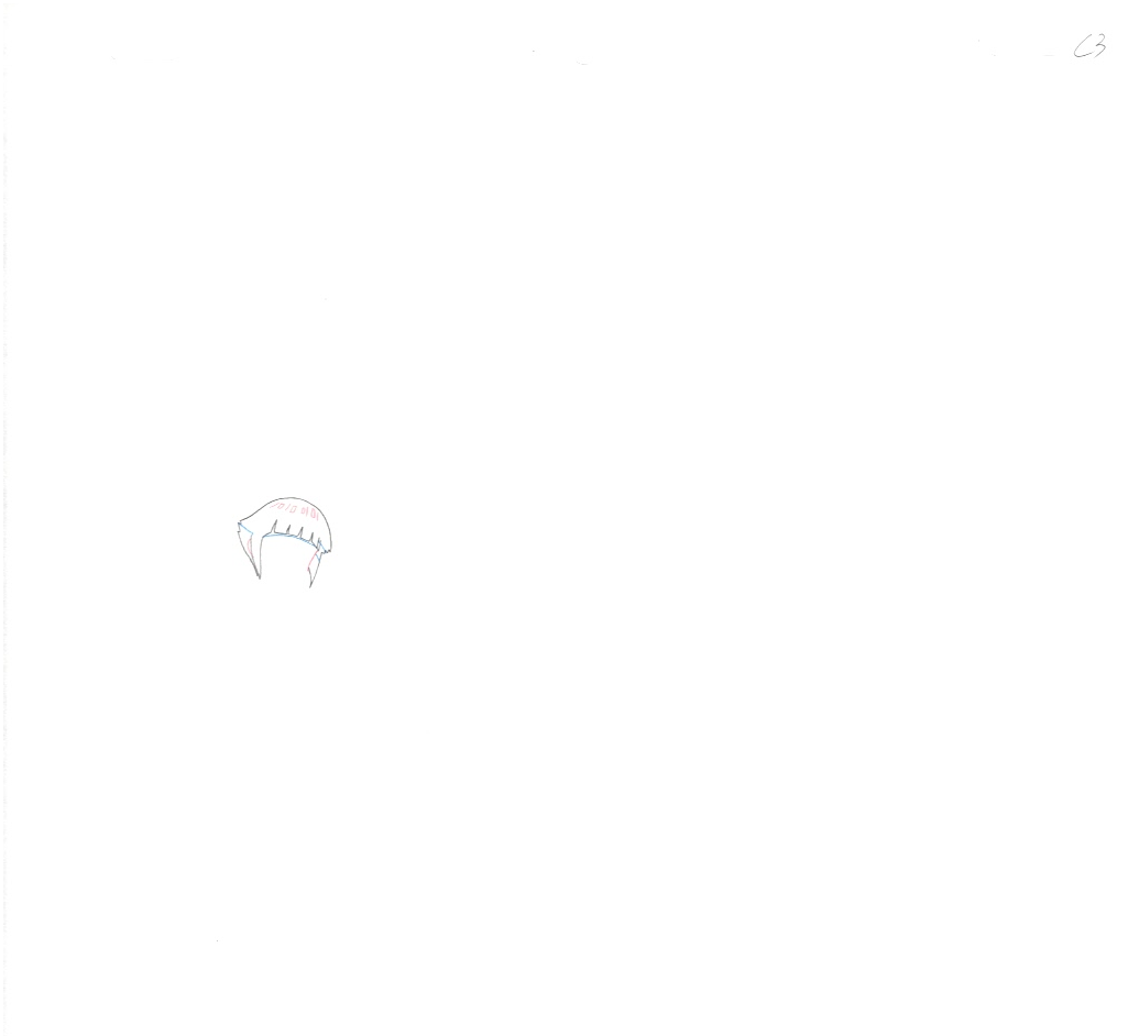 Naruto Original Sketch (Hinata) 9 page Set