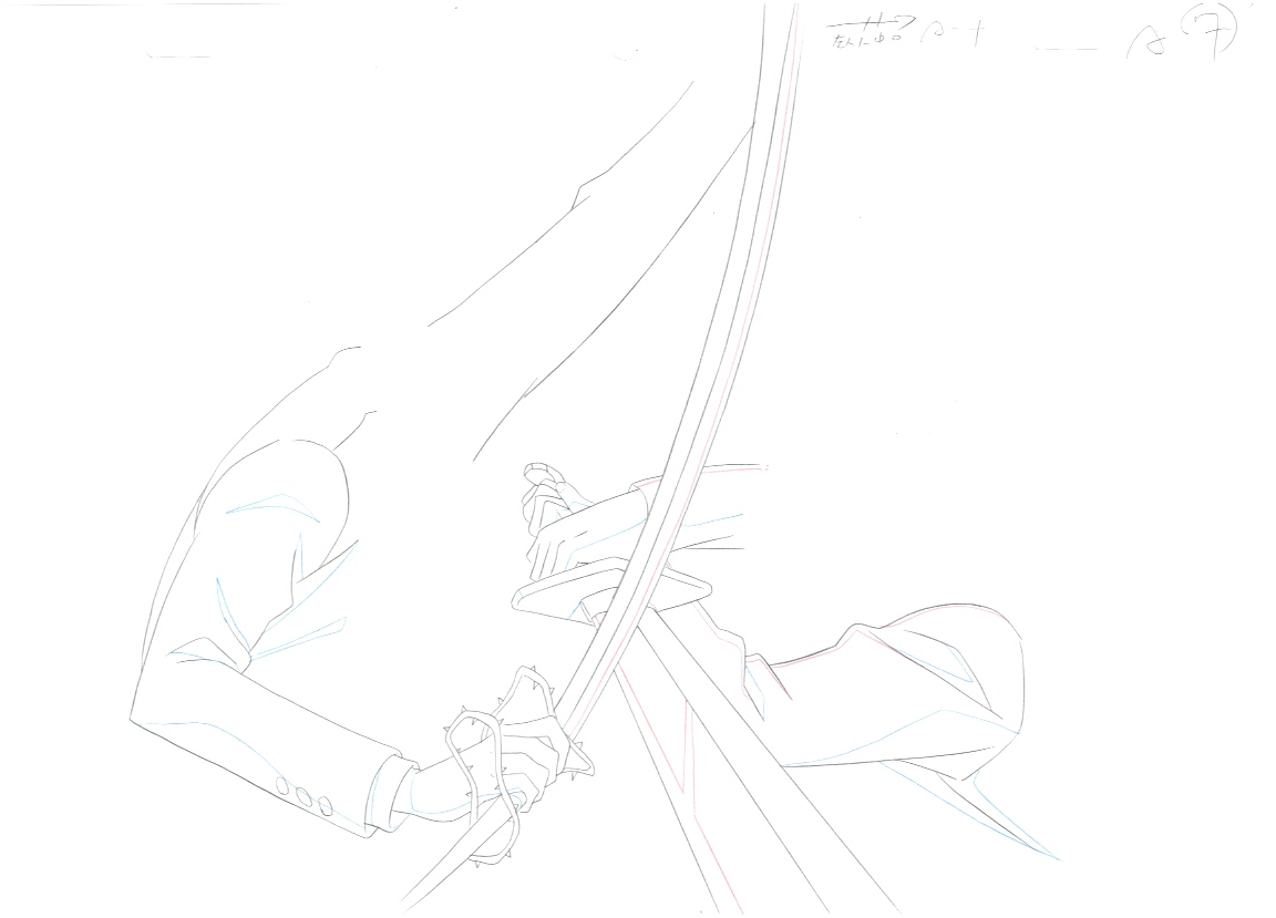 YuYu Hakusho Two Shots Original Sketch (Kurama vs Hiei) 19 page Set