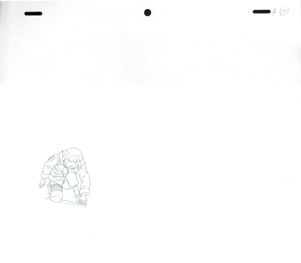 Naruto Original Sketch (Hinata) 9 page Set