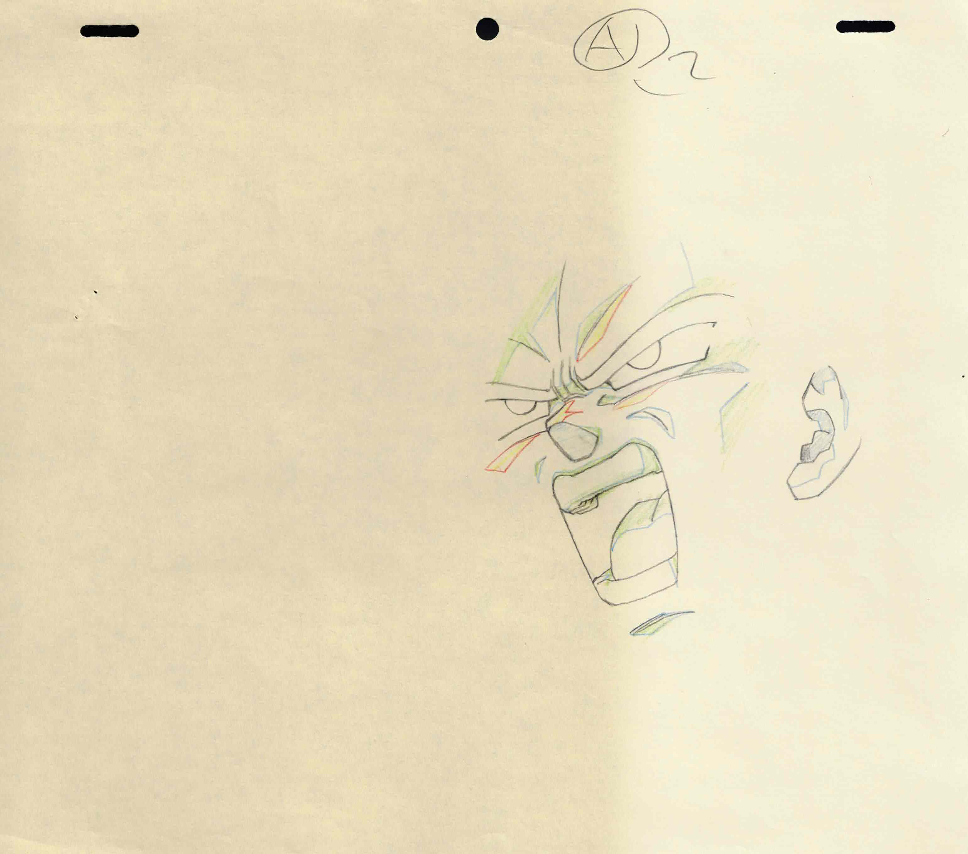 Dragon Ball Original Drawing (Son Goku)