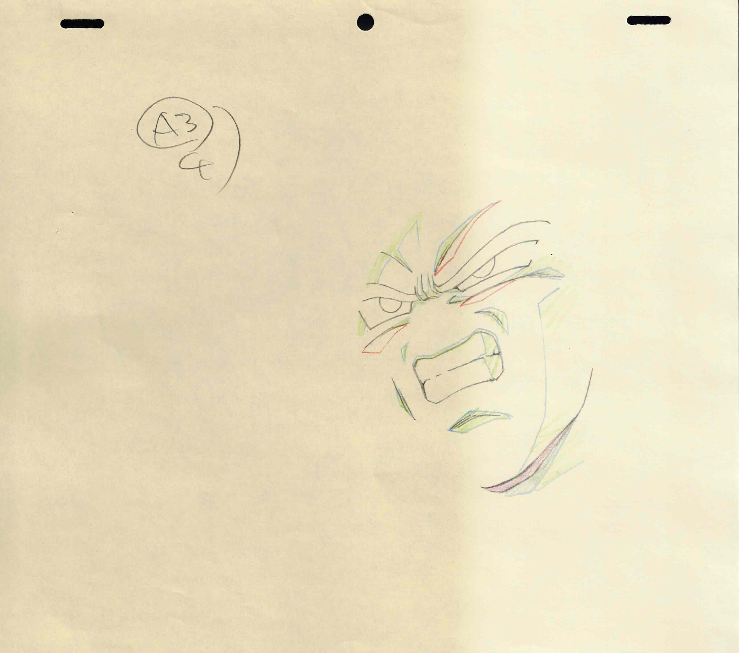 Dragon Ball Original Drawing (Son Goku)