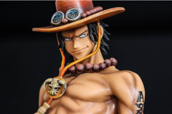 One Piece Ace Repainted Figure