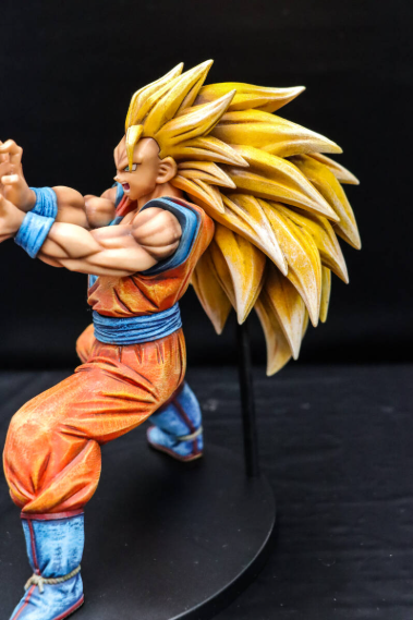 Dragonball Goku Repainted Figure