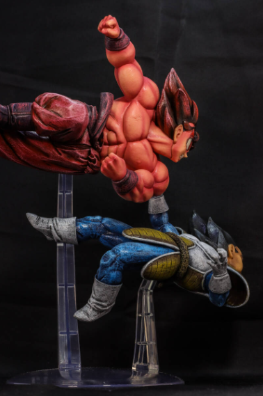 Dragonball Goku & Vegeta Repainted Figure