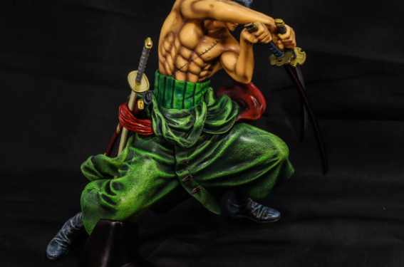 One Piece Zoro Repainted Figure