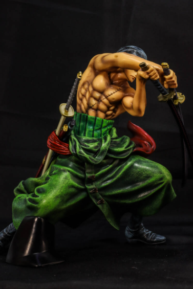 One Piece Zoro Repainted Figure
