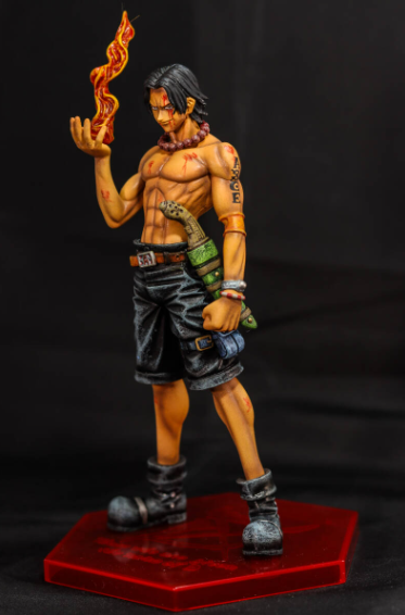 One Piece Ace Repainted Figure