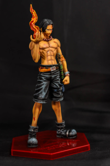 One Piece Ace Repainted Figure