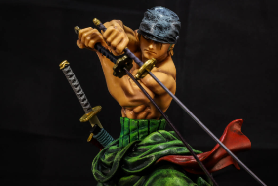 One Piece Zoro Repainted Figure