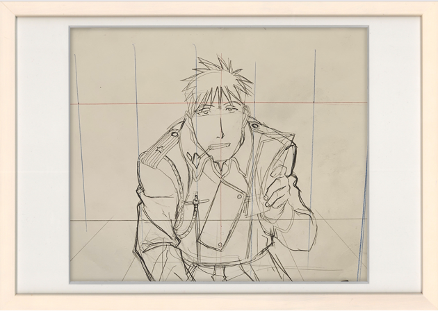 Boceto original de Fullmetal Alchemist (Jean)