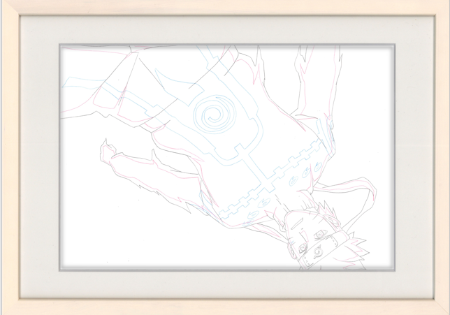 Naruto Shippuden Original Sketch (Naruto Uzumaki)