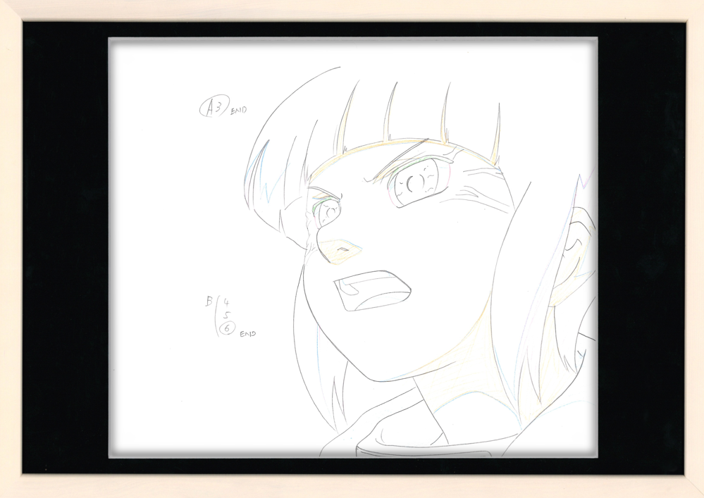 Naruto Original Sketch (Hinata Hyuga) 2 pages Set