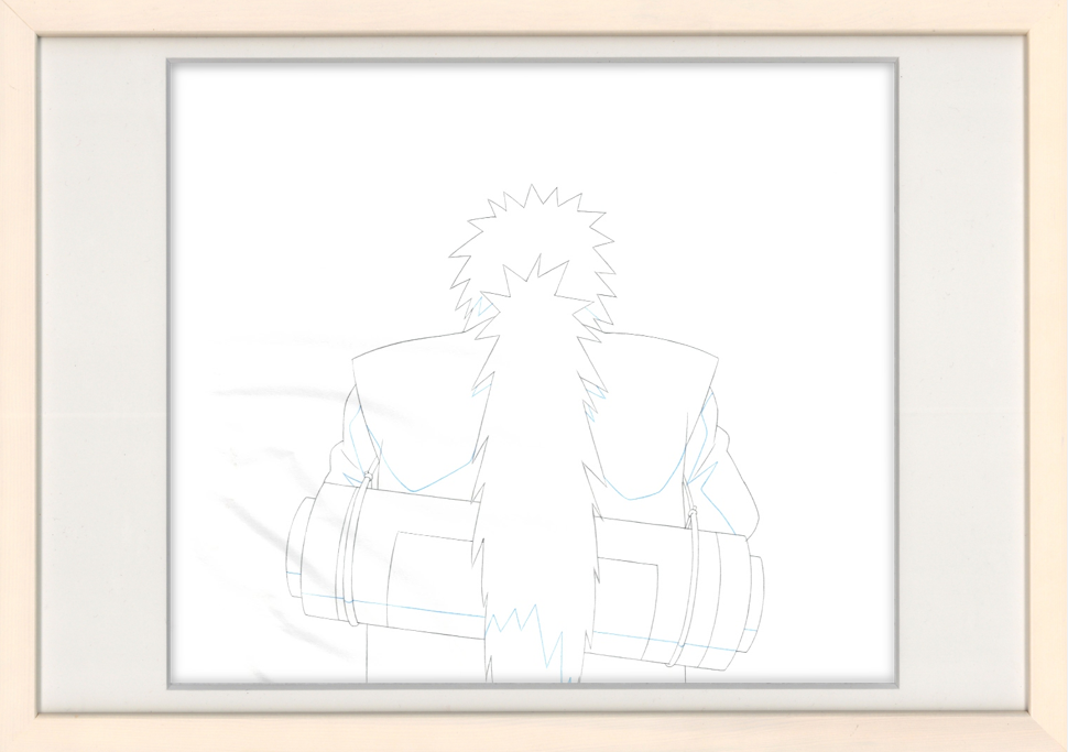 Naruto Original Sketch (Jiraiya) 2 page Set