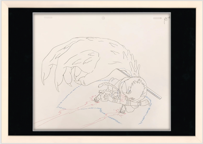 Naruto Original Sketch (Sasuke)