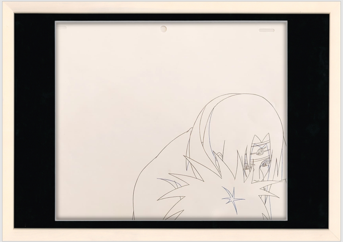 Naruto Original Sketch (Itachi) 2 pages Set