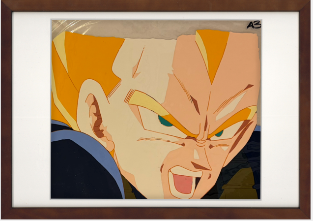 Dragonball Original Cel and Drawing (Vegeta)