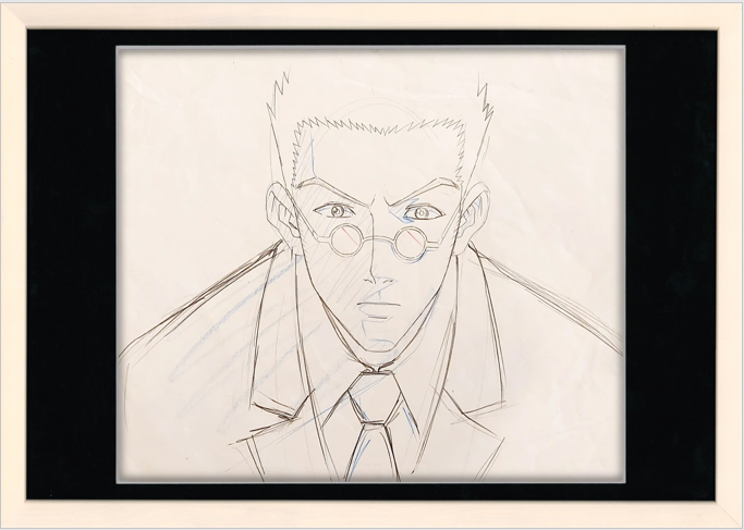 Hunter x Hunter, boceto original (Leorio)