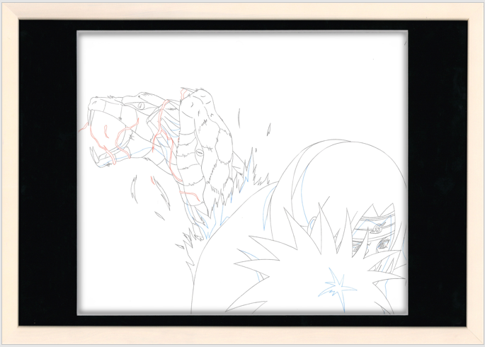 Naruto Original Sketch (Itachi) 3 pages Set