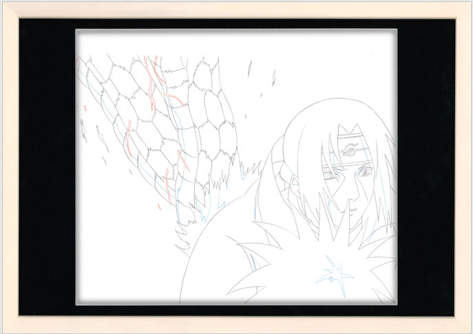 Naruto Original Sketch (Itachi) 3 pages Set